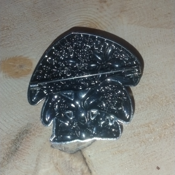 Mushroom brooch - Picture 2 of 2